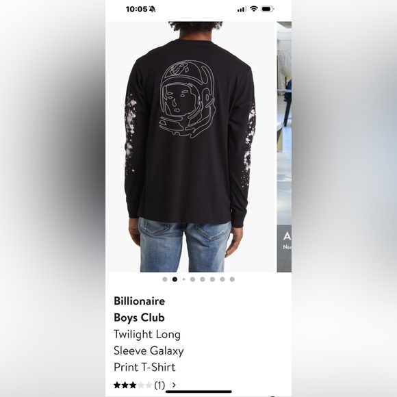 Billionaire Boys Club Other - Billionaire Boys Club Long Sleeve Graphic Tee